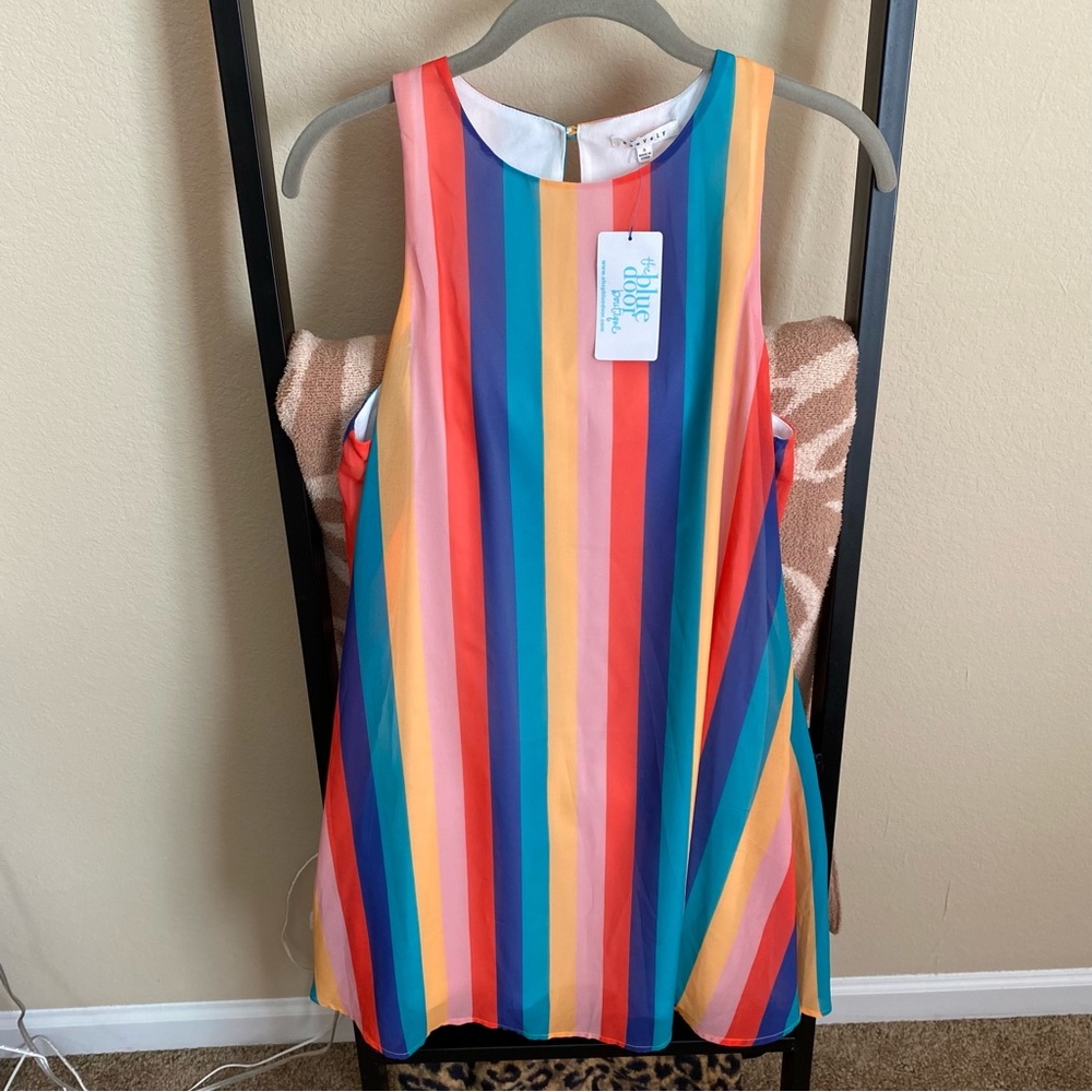 Boutique Summer Colorful Dress